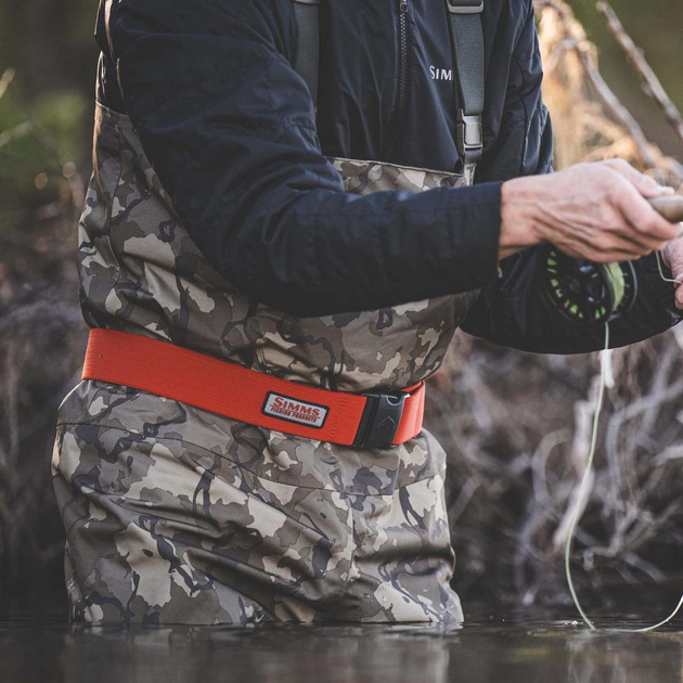 Пояс Simms Wading Belt - 2" Orange - зображення 2