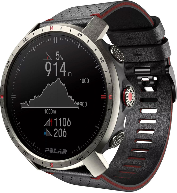 Smartwatch Polar Grit X Pro Titan M/L (725882058726) - obraz 1