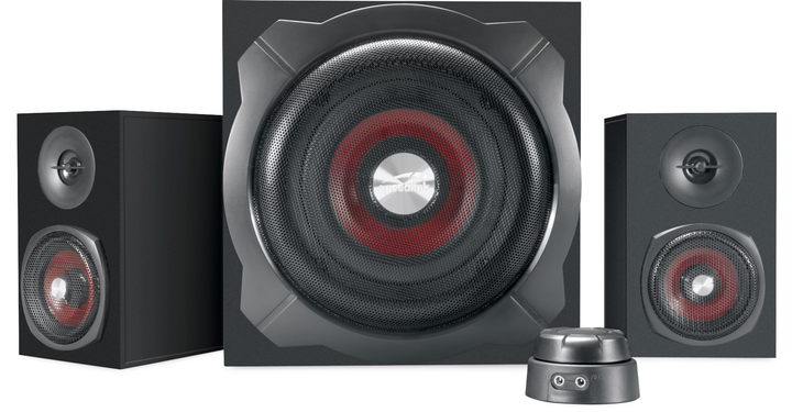 Акустична система  SpeedLink  GRAVITY 2.1 Subwoofer  BLACK (4027301359800) - зображення 2