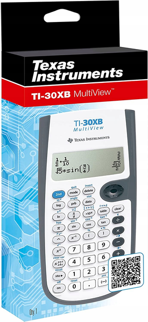 Калькулятор Texas Instruments TI-30XB MultiView calculator (TI-30XBMVFC ...