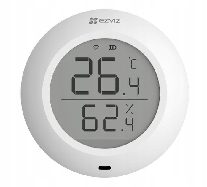 Датчик температури та вологості Ezviz T51C Wi-Fi (6941545613178) - зображення 1
