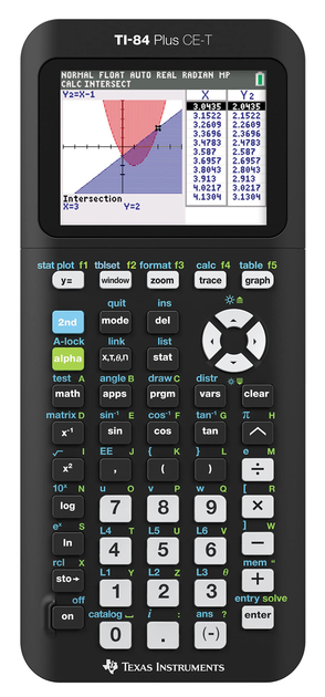 Kalkulator Texas Instruments TI-84 Plus CE-T Graphing calculator (TI-84PLUSCE-TPFC) - obraz 1