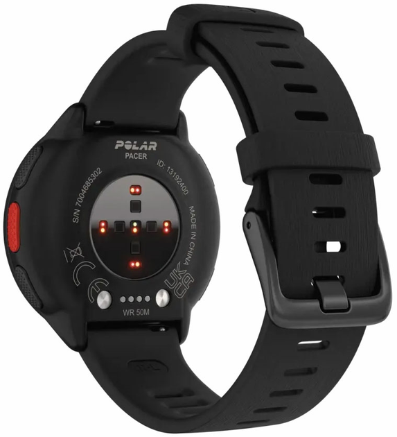 Smartwatch Polar Pacer Night Black (725882060446) - obraz 4