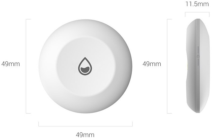 Датчик протікання води Ezviz T10C Water Sensor Wi-Fi (6941545612270) - зображення 4