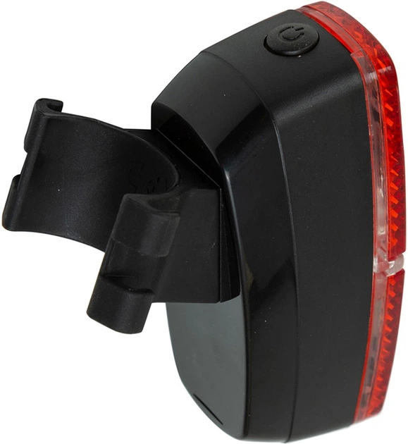 Tylna lampka rowerowa HiSmart LED 2xAAA IPX5 (HS081522) - obraz 3