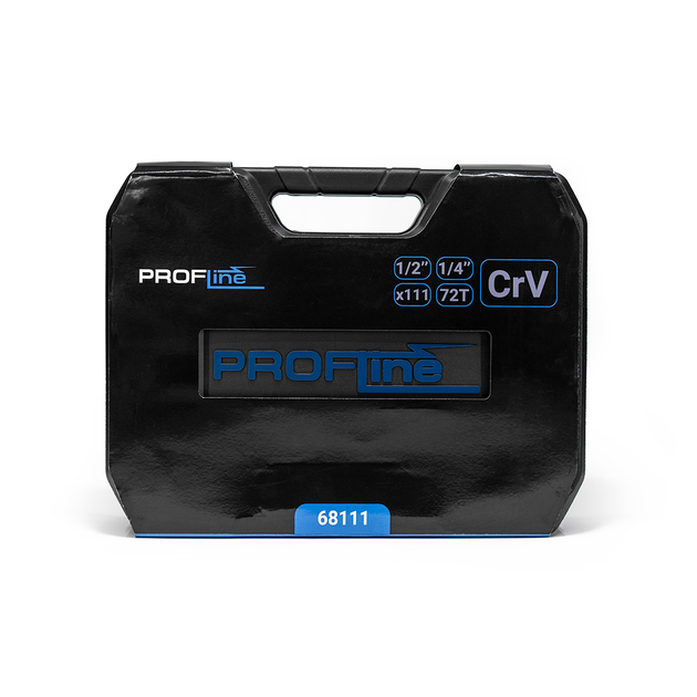 Набор инструментов 1/2" & 1/4" 111 ед. SUPER LOCK PROFLINE 68111 - изображение 6