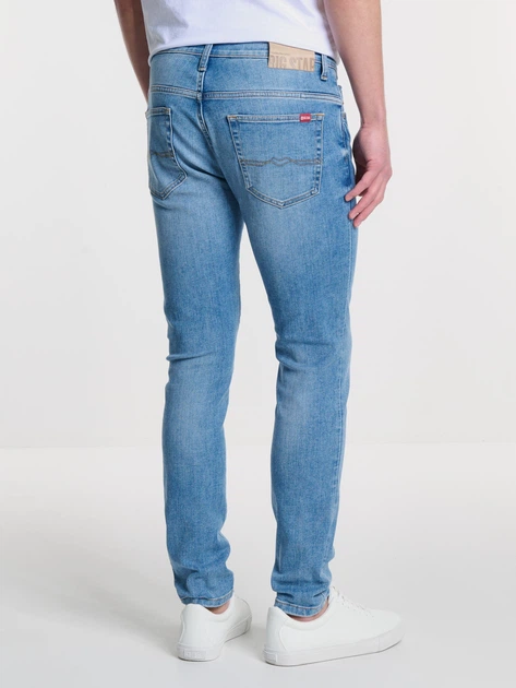 Jeansy slim fit męskie Big Star Deric W33L34 Niebieskie (5900714704322) - obraz 2