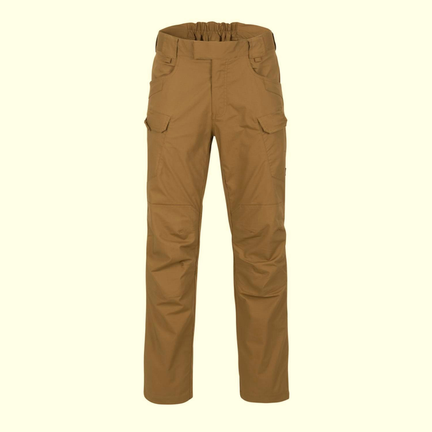 Штани Helikon-Tex URBAN TACTICAL - PolyCotton Ripstop, Mud brown 2XL/Short (SP-UTL-PR-60) - изображение 2