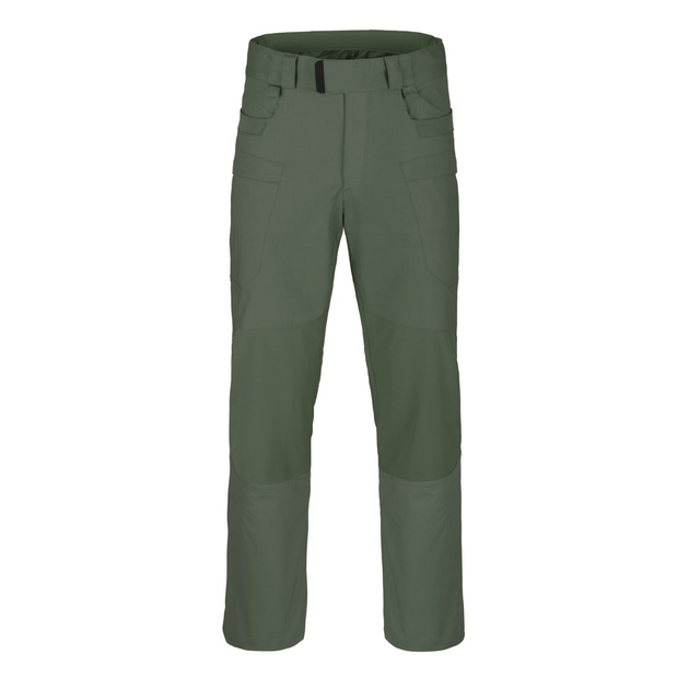 Брюки Helikon-Tex HYBRID TACTICAL - PolyCotton Ripstop, Olive drab XL/Long (SP-HTP-PR-32) - зображення 2