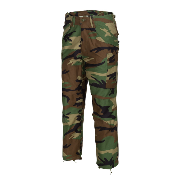 Штани Helikon-Tex M65 - NyCo Sateen, US Woodland XL/Regular (SP-M65-NY-03) - изображение 1