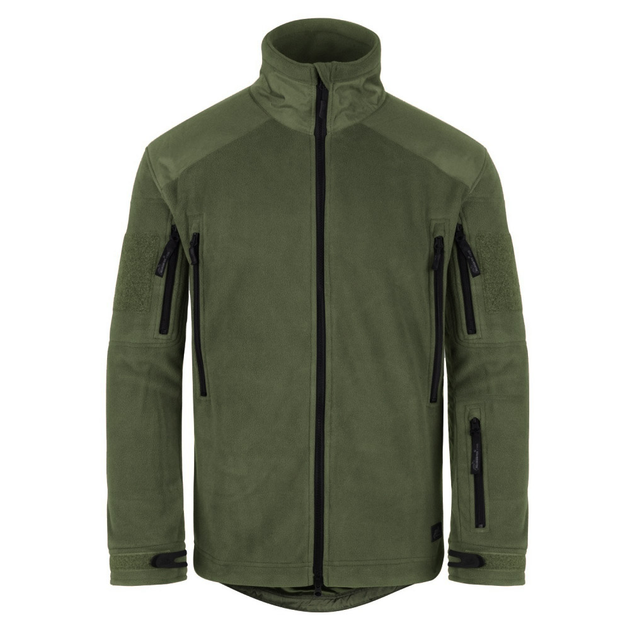 Куртка Helikon-Tex LIBERTY - Double Fleece, Olive green 3XL/Regular (BL-LIB-HF-02) - изображение 2