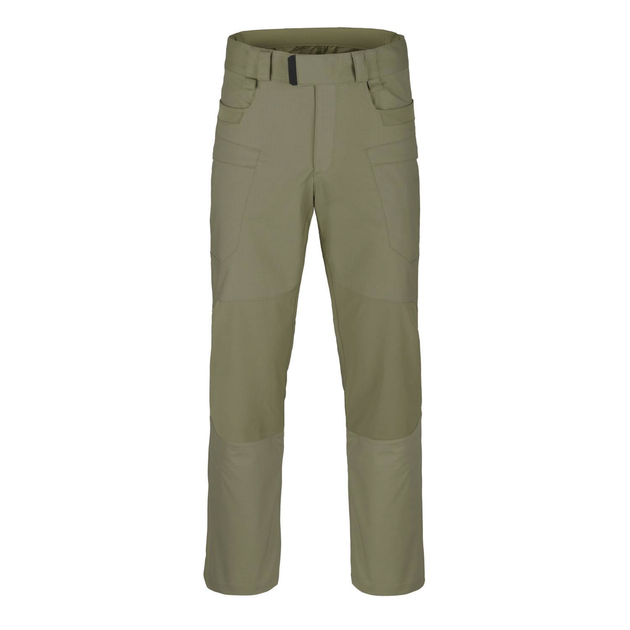 Штани Helikon-Tex HYBRID TACTICAL - PolyCotton Ripstop, Adaptive green M/Long (SP-HTP-PR-12) - изображение 2