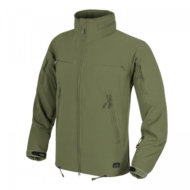 Куртка Helikon-Tex Cougar Qsa + Hid - Soft Shell Windblocker, Olive green M/Regular (KU-CGR-SM-02) - изображение 1