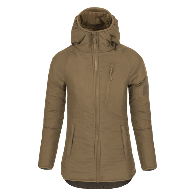 Куртка жіноча Helikon-Tex WOLFHOUND Hoodie, Coyote L/Regular (KU-WWH-NL-11) - зображення 2