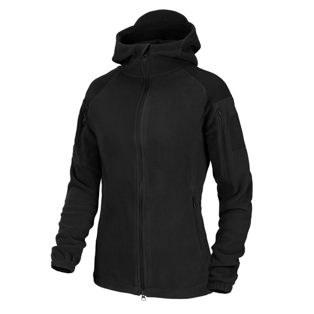 Жіноча куртка Helikon-Tex CUMULUS - Heavy Fleece, Black M/Regular (BL-CBW-HF-01) - зображення 1