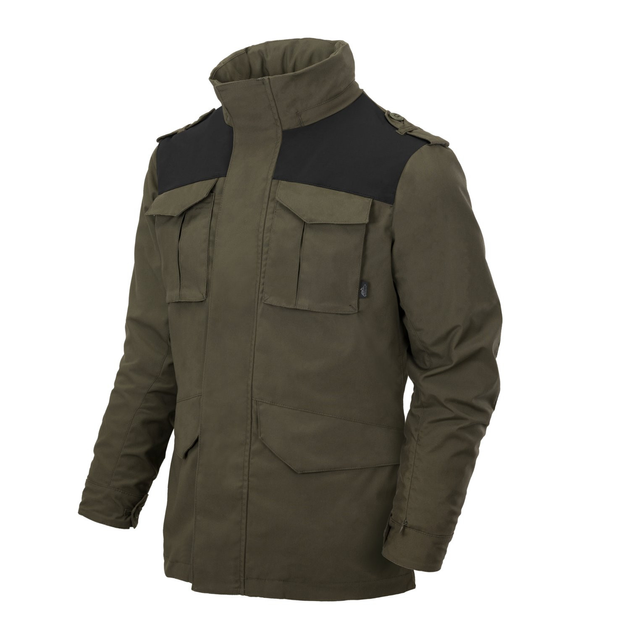 Куртка Helikon-Tex Covert M-65 Jacket®, Taiga green/Black XL/Regular (KU-C65-DC-0901A) - изображение 1