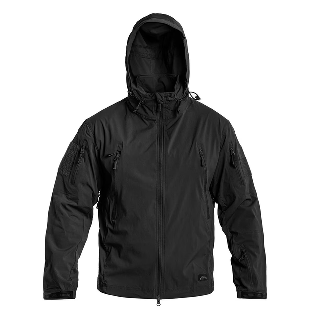 Куртка Helikon-Tex TROOPER - StormStretch, Black 2XL/Regular (KU-TRP-NL-01) - изображение 2