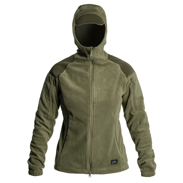 Куртка жіноча Helikon-Tex CUMULUS - Heavy Fleece, Taiga green XS/Regular (BL-CBW-HF-09) - зображення 2