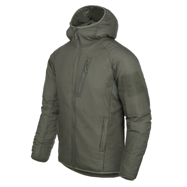 Куртка Helikon-Tex WOLFHOUND Hoodie® - Climashield® Apex 67g, Alpha green 3XL/Regular (KU-WLH-NL-36) - изображение 1
