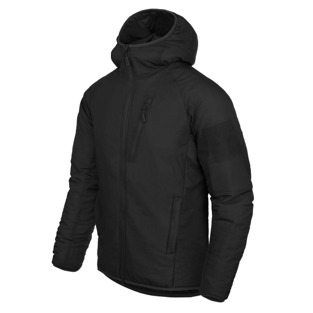 Куртка Helikon-Tex WOLFHOUND Hoodie® - Climashield® Apex 67g, Black XS/Regular (KU-WLH-NL-01) - зображення 1