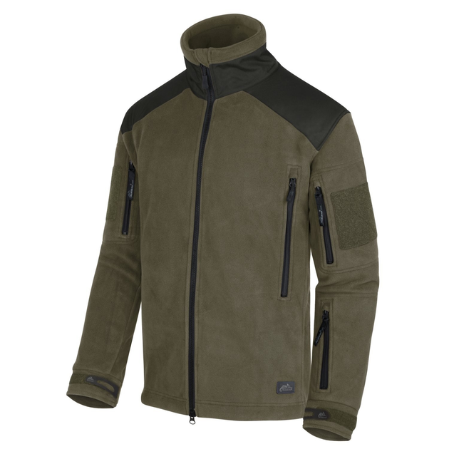 Куртка Helikon-Tex LIBERTY - Double Fleece, Olive/Black M/Regular (BL-LIB-HF-16) - зображення 1