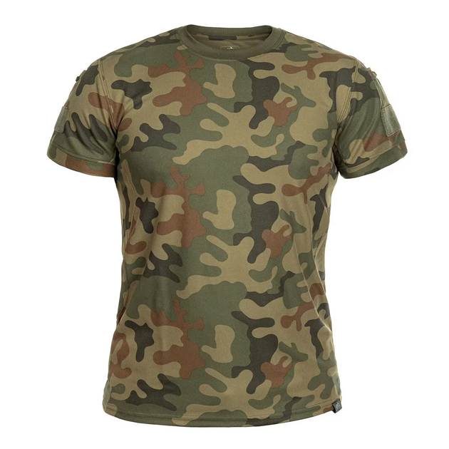 Футболка Helikon-Tex TACTICAL - TopCool, Woodland M/Regular (TS-TTS-TC-04) - зображення 1