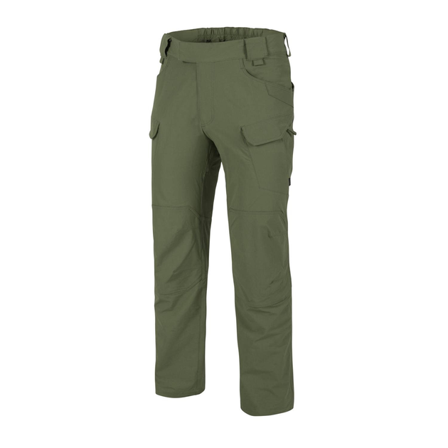 Штани Helikon-Tex OUTDOOR TACTICAL - VersaStretch, Olive green L/Short (SP-OTP-NL-02) - изображение 1