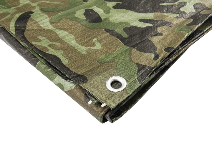 Тент MASTERTOOL CAMOUFLAGE 3х5 м 90 г/м² 79-8305 - изображение 2