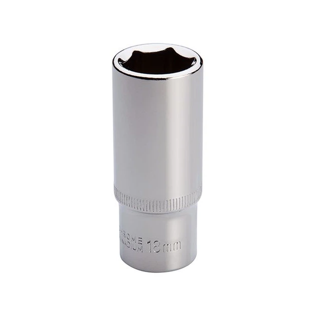 Головка шестигранна подовжена 3/8", 18 мм, Cr-V&nbsp;STORM INTERTOOL ET-0428 - изображение 2