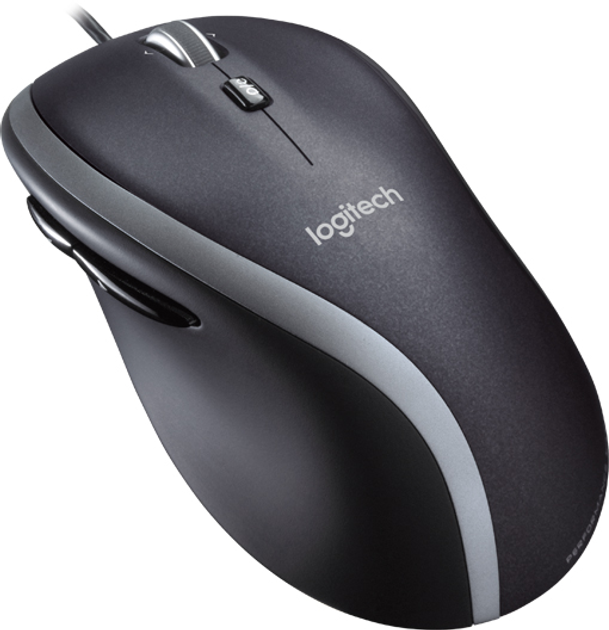 Миша дротова Logitech M500 Corded Mouse USB Black (910-001202) - зображення 2