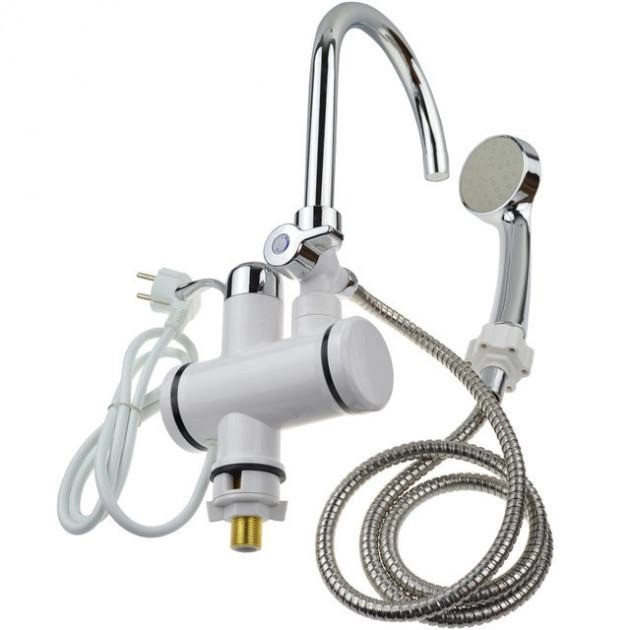 Мини бойлер водонагреватель душ Water Heater MP 5208 электрический с боковым подключение - изображение 5