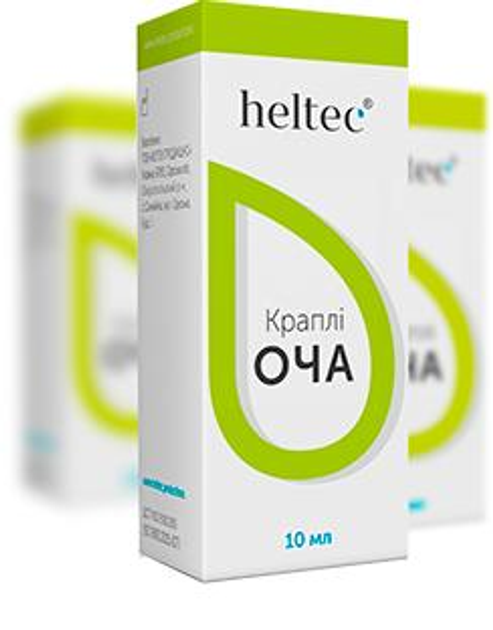 Краплі для очей ОЧА Heltec 10 мл - зображення 2