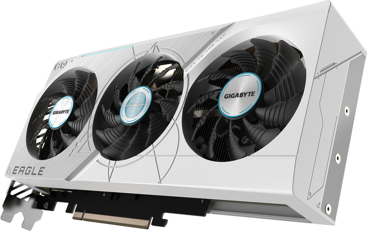 Karta graficzna Gigabyte PCI-Ex GeForce RTX 4070 Super Eagle OC ICE 12G 12GB GDDR6X (192bit) (2535/21000) (HDMI, 3 x DisplayPort) (GV-N407SEAGLEOC ICE-12GD) - obraz 4
