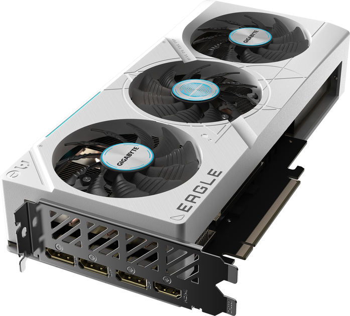 Karta graficzna Gigabyte PCI-Ex GeForce RTX 4070 Super Eagle OC ICE 12G 12GB GDDR6X (192bit) (2535/21000) (HDMI, 3 x DisplayPort) (GV-N407SEAGLEOC ICE-12GD) - obraz 5