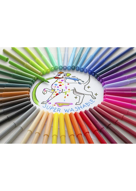 Фломастери 36 кол. FABER CASTELL Felt Tip Замок (554203) - Фото 2 Фломастери 36 кол. FABER CASTELL Felt Tip Замок (554203) - зображення 2
