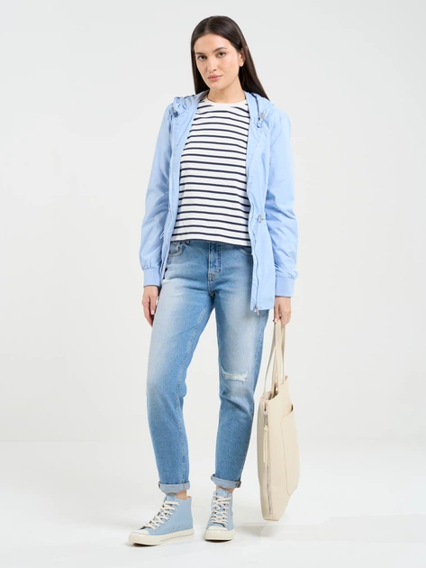 Kurtka wiatrówka damska Big Star Mira M Niebieska (5900714701253) - obraz 5