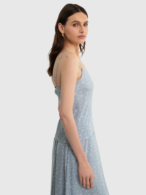 Top damski na ramiączkach Big Star Firona M Niebieski (5900714722807) - obraz 3