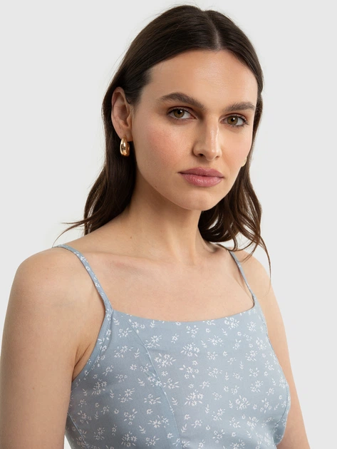 Top damski na ramiączkach Big Star Firona M Niebieski (5900714722807) - obraz 6