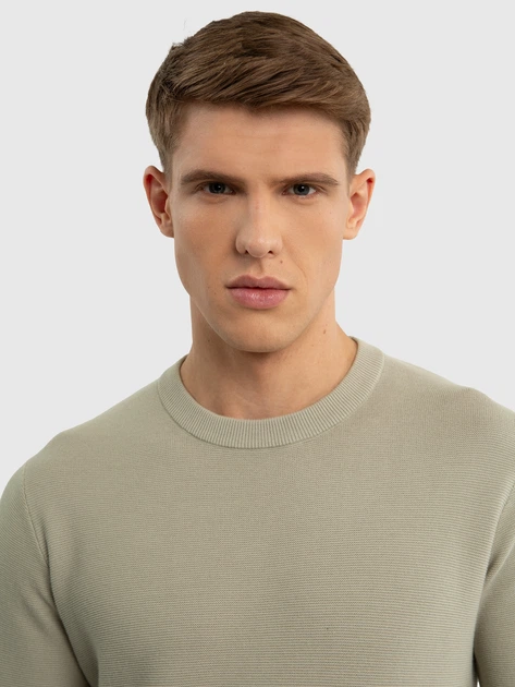 Sweter męski bawełniany Big Star Raidat L Zielony (5900714698270) - obraz 6