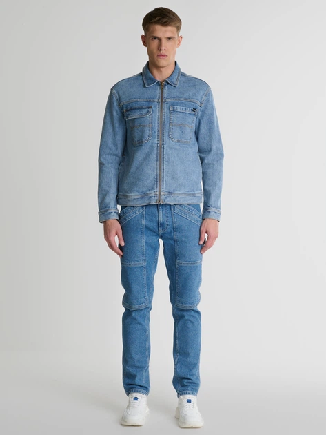 Куртка джинсова чоловіча Big Star Karil 2XL Блакитна (5900714710965) - зображення 3