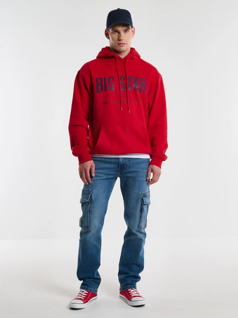 Jeansy regular fit męskie Big Star Colt Cargo W36L30 Niebieskie (5900714711115) - obraz 5