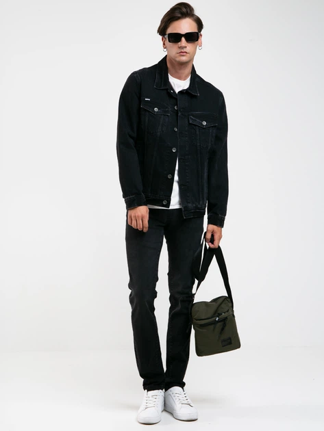 Jeansy slim fit męskie Big Star Nader W38L32 Czarne (5900714680350) - obraz 5