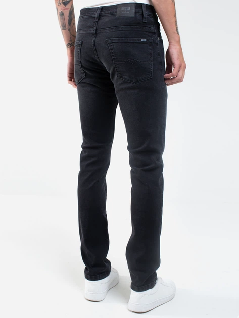 Jeansy slim fit męskie Big Star Nader W38L30 Czarne (5900714680978) - obraz 2