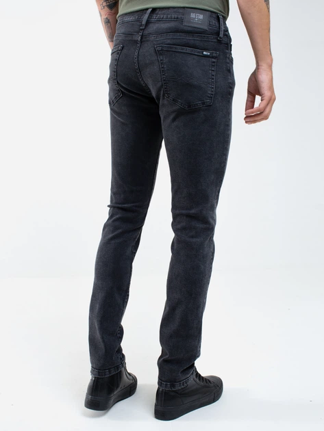 Jeansy slim fit męskie Big Star Tedd W38L34 Czarne (5900714681289) - obraz 2