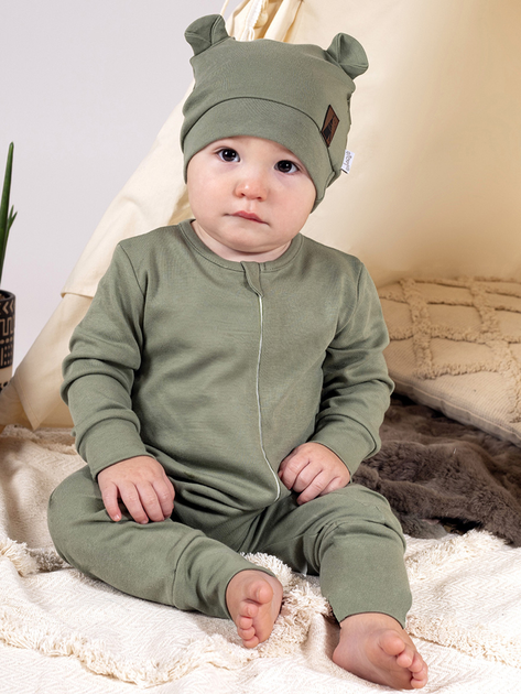 Pajacyk niemowlęcy dla chłopca Nicol 206032 74 cm Zielony (5905601017592) - obraz 2