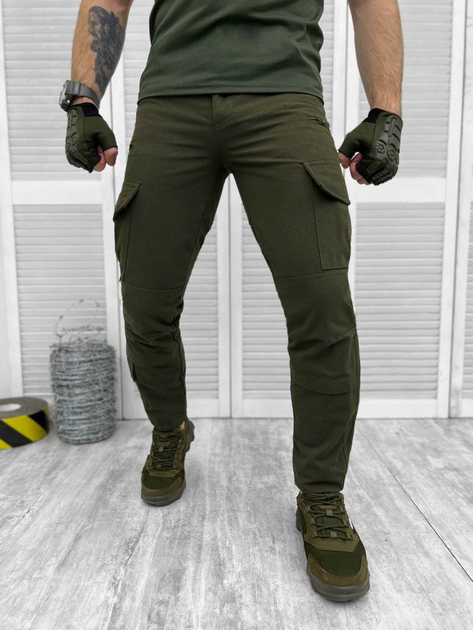 Весенние тактические штаны oliva crap, XL - изображение 1