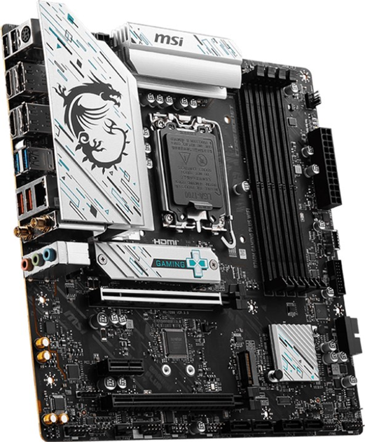 Материнська плата MSI GAMING PLUS B760M WIFI (s1700, Intel B760, PCI-Ex16) - зображення 3