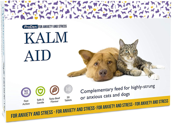 Таблетки від стресу для тварин NutriScience Kalm Aid Tablets (5391475002220) - зображення 1