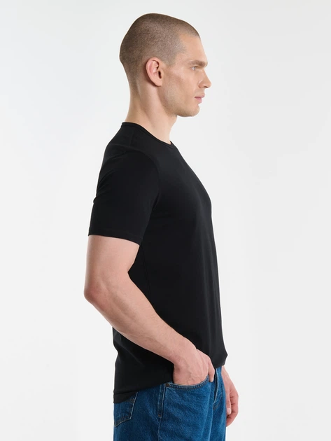 Koszulka męska Big Star Classac L Czarna (5900714697389) - obraz 3