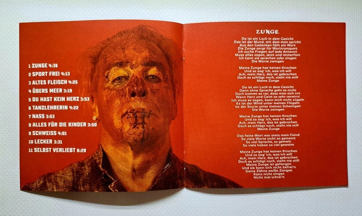 Till Lindemann – Zunge (2023) Audio CD (импорт, буклет) – фото